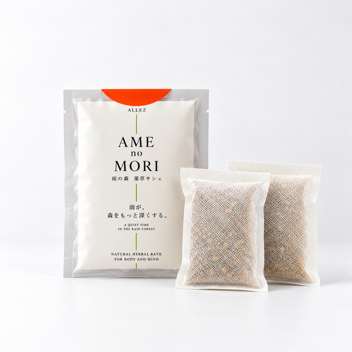 AME no MORI パッケージとサシェ2包